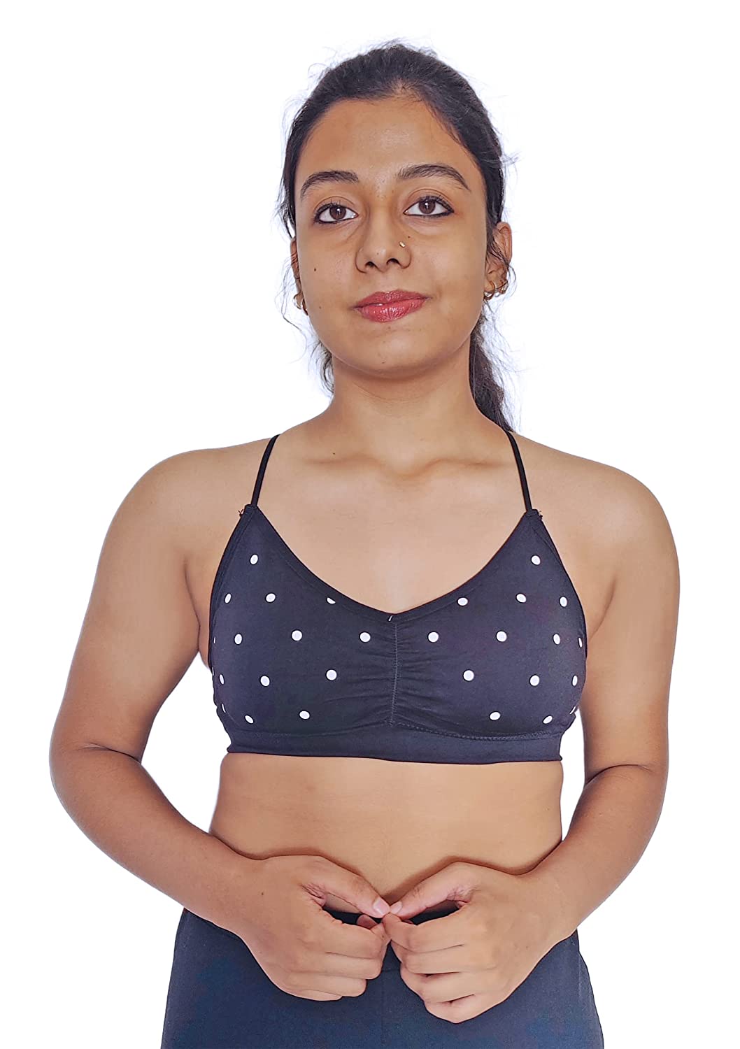 Zerlibeaful Maternity Strapless Bra Women's Etched in Style Bralette with  Extenders Thin High Support Sports Bras for (Navy, L) : :  Clothing, Shoes & Accessories